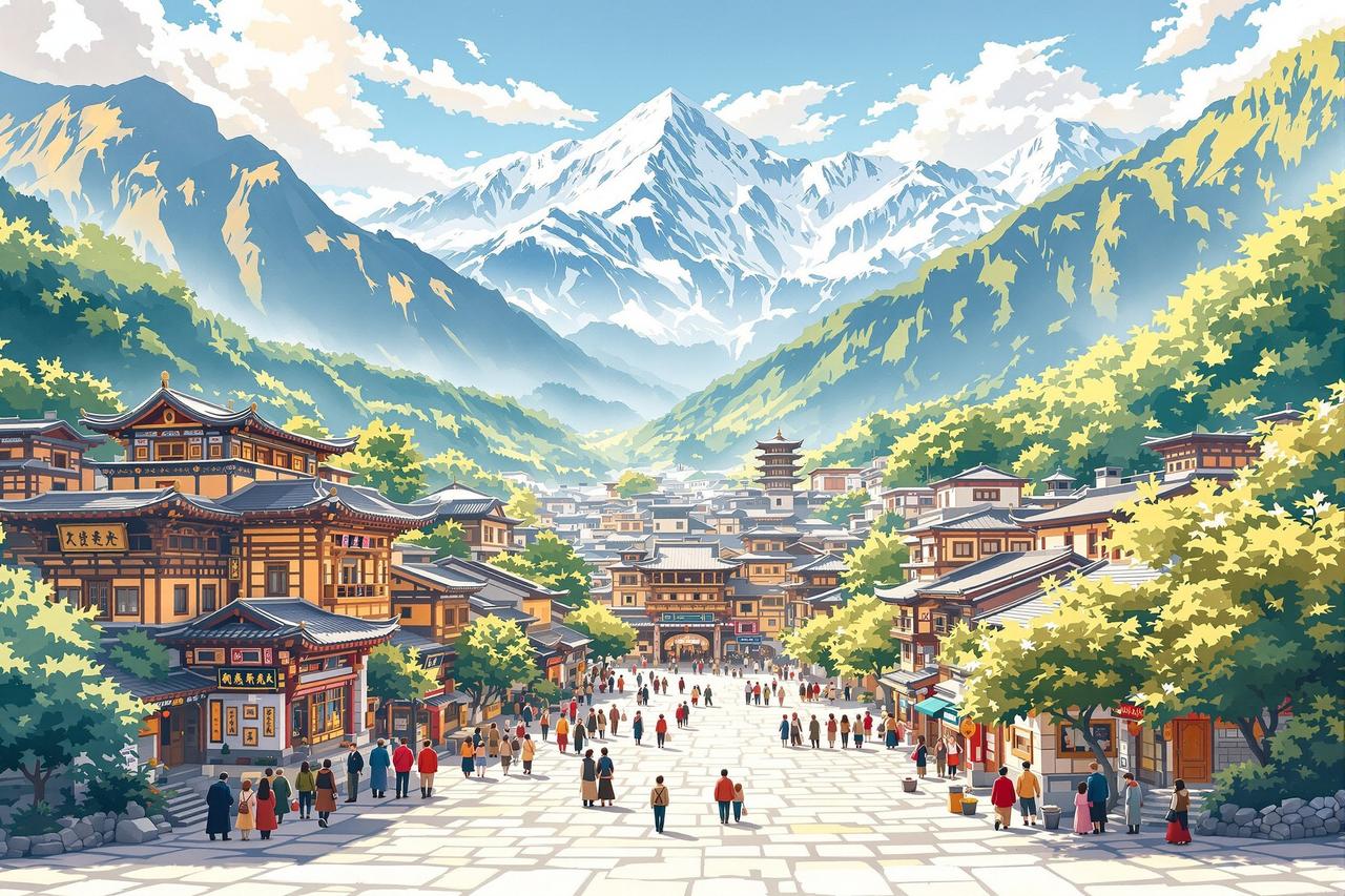 免费看短剧网站成功案例 - 丽江古城《一米阳光》民族风情短剧